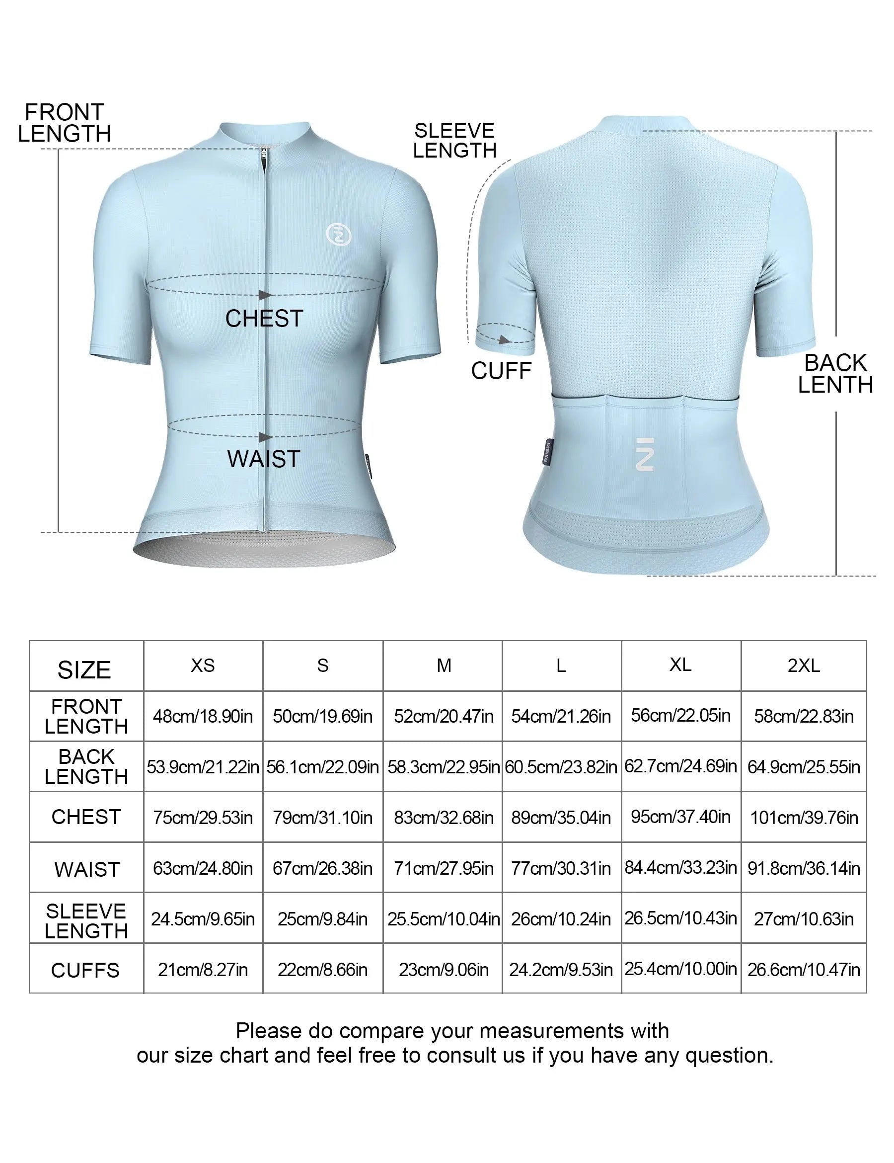 INBIKE Pro Women’s Short Sleeve Jersey Breathable Summer MTB Cycling Clothing with Rear Pocket Bicycle Jersey Quick Dry Clothes