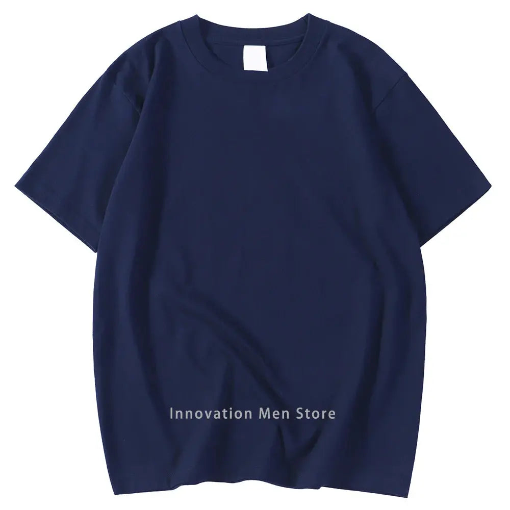 14 Colors Candy Color 100% Cotton T-Shirts Men Women Oversized Short Sleeves Casual Breathable S-XXXL Tee Clothing Soft T Shirts