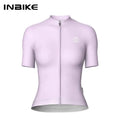 INBIKE Pro Women’s Short Sleeve Jersey Breathable Summer MTB Cycling Clothing with Rear Pocket Bicycle Jersey Quick Dry Clothes
